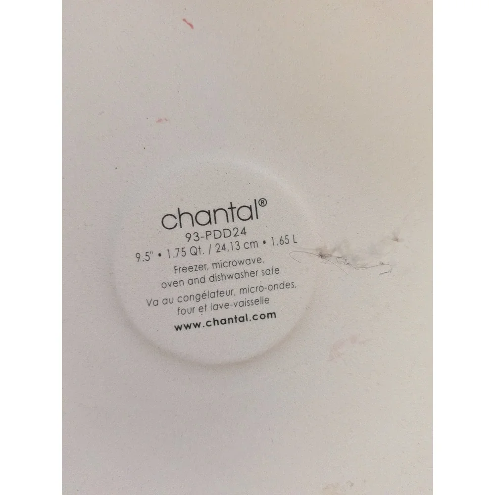 Chantal ceramic pie